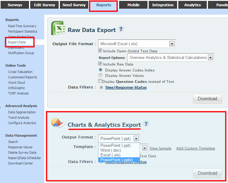 Survey Software Help Image